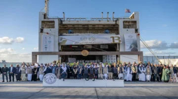 وصول سفينة “أم الإمارات” محمّلة بـ7300 طن مساعدات إلى ميناء العريش